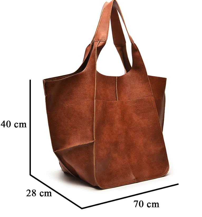 Retro Luxury Shoulder Tote