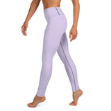 Tropical Seas Purple Sunset Yoga Leggings - The Next Door Neighbor 