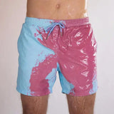 Magical Change Color Men's Beach Shorts - The Next Door Neighbor 