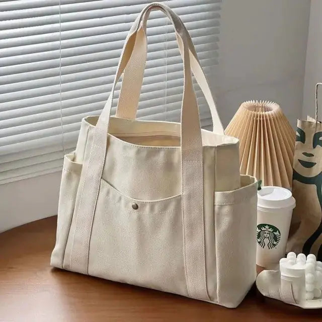 Large Capacity Canvas Tote Bag