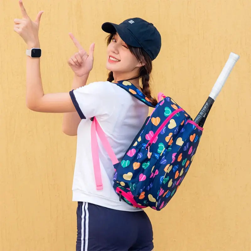 Tennis Backpack with Sneakers Compartment