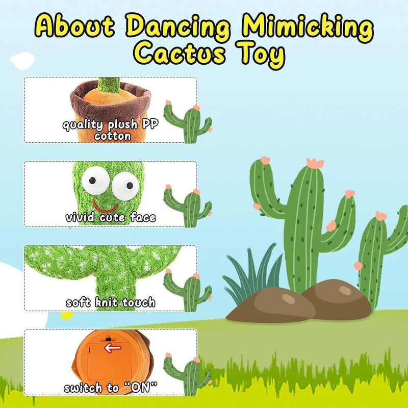 Dancing Cactus Plush Toy - The Next Door Neighbor 