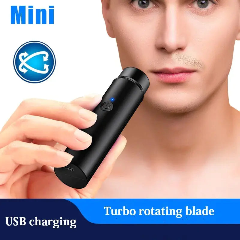 Portable Mini Epilator Electric Shaver Razor - USB Rechargeable
