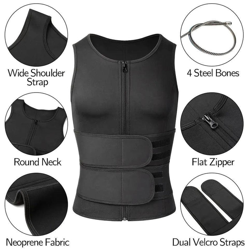 Men's Shaper Vest - The Next Door Neighbor 