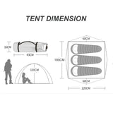 Lightweight Portable Family Tent