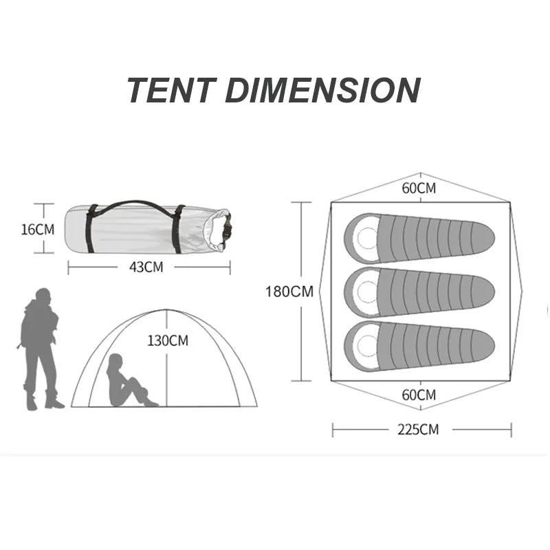 Lightweight Portable Family Tent