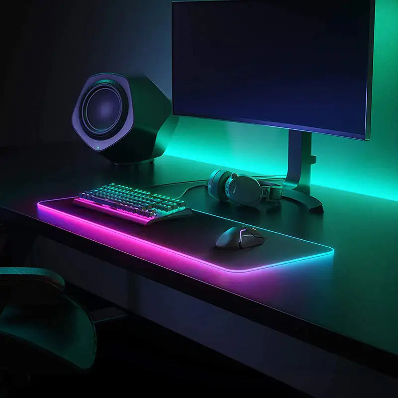 Luminous LED Lighting Desk Pad - The Next Door Neighbor 