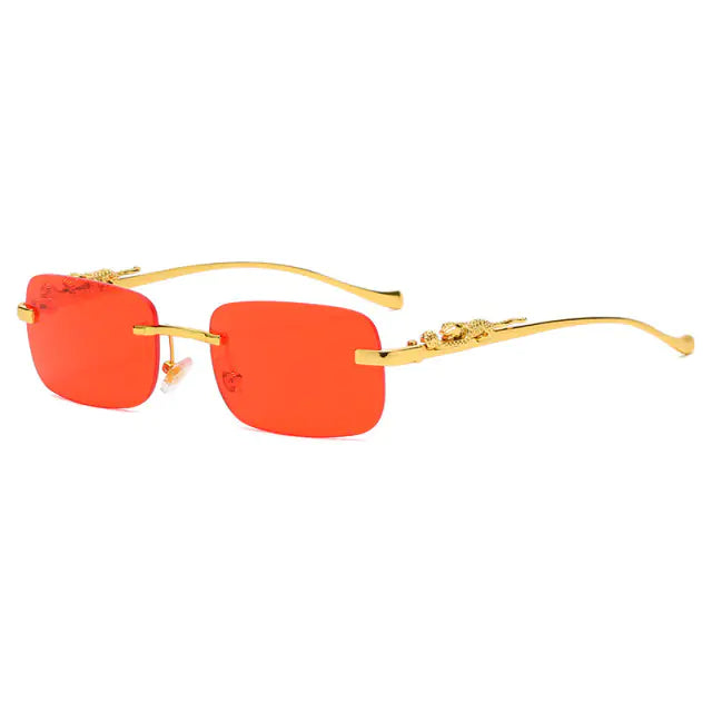 Rimless Square Sunglasses - The Next Door Neighbor 