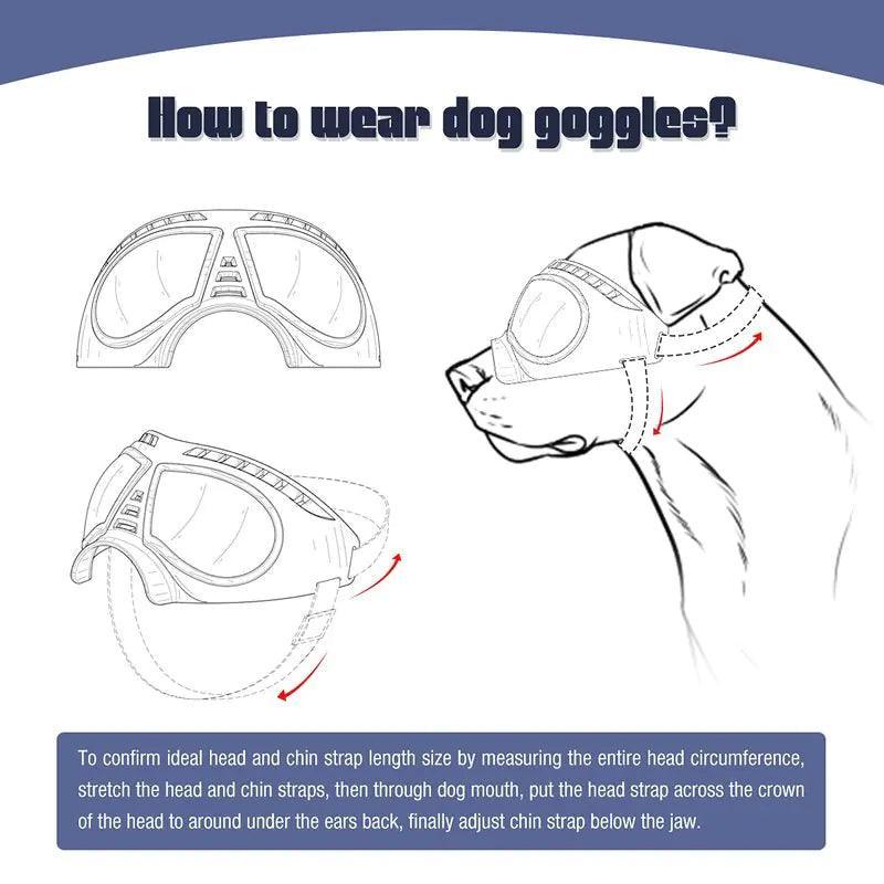 Dog Sunglass Windproof Summer Goggles