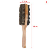 Men's Boar Bristle Wooden Hairbrush - The Next Door Neighbor 