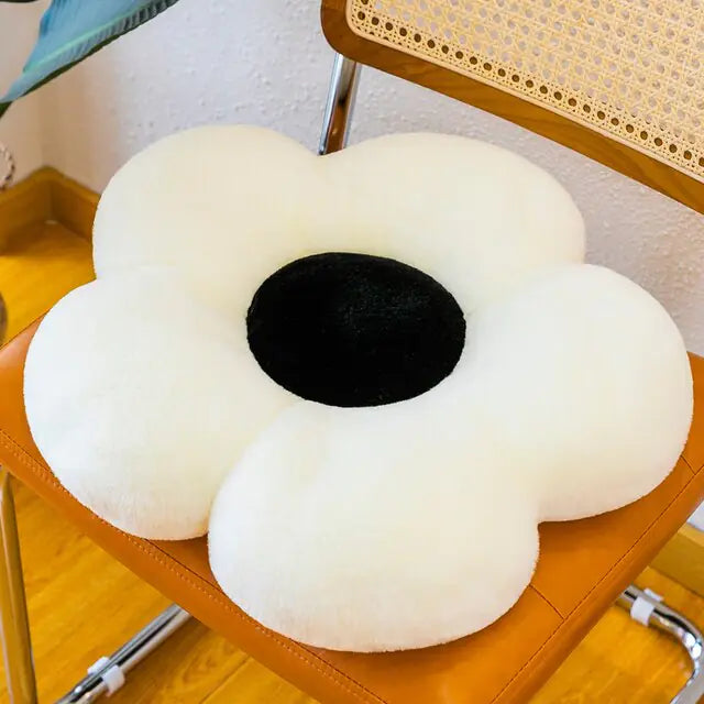 Plush Flower Pillow