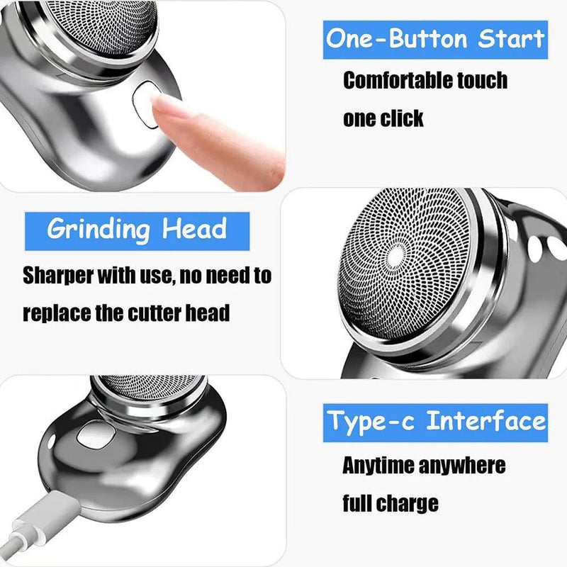 Mini Travel Cordless Electric Shaver