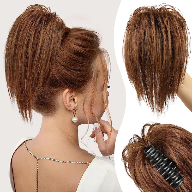 Messy Ponytail Clip Extension