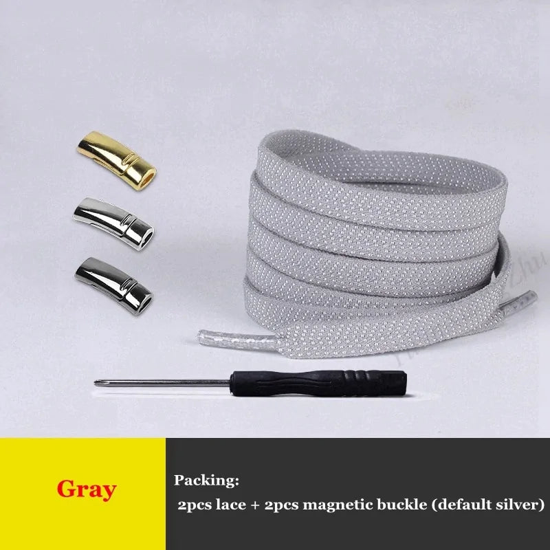 Elastic Magnetic Shoelaces
