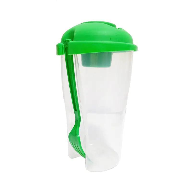 Shaker Cup Container with Fork Set - The Next Door Neighbor 