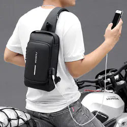 Anti Theft Backpack With USB Password
