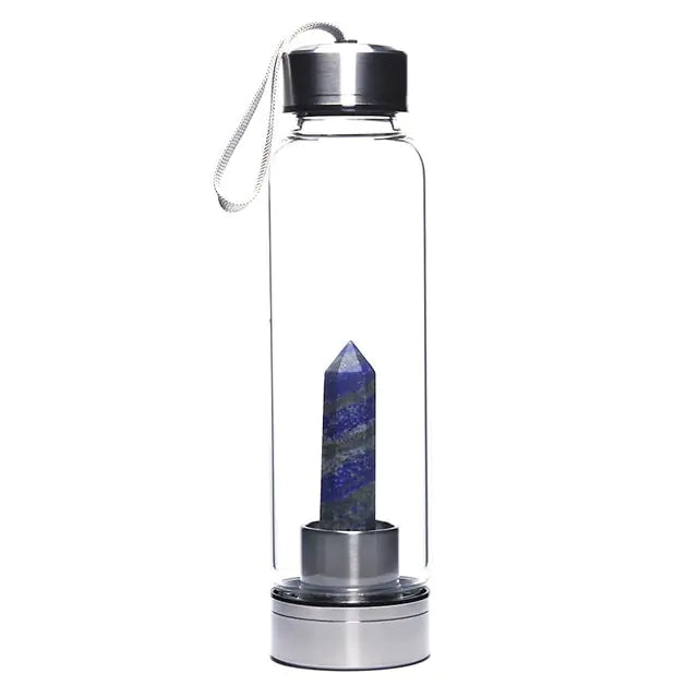 Natural Crystal Water Bottle