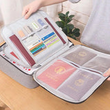 2/3 Layer Document and Ticket Organizer for Home and Travel