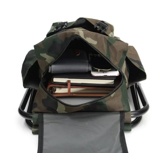 Folding Stool Backpack