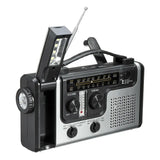 Multi-Function Emergency Hand Crank Solar Radio