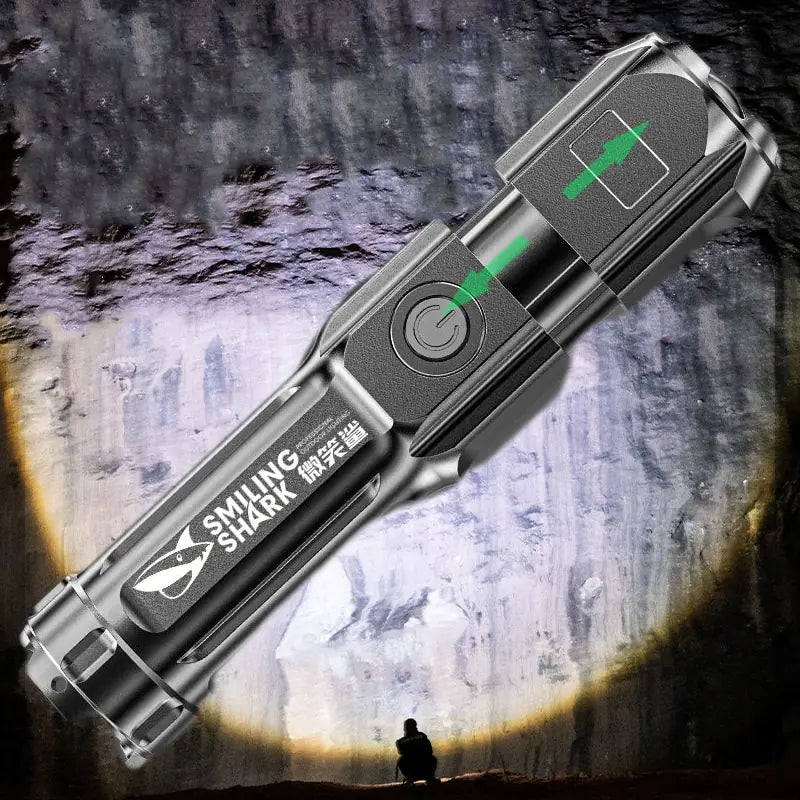 USB Rechargeable Led Flashlight - The Next Door Neighbor 