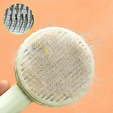 Hair Removal Comb Cat Brush Self Cleaning - The Next Door Neighbor 