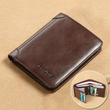 Leather RFID Wallet - The Next Door Neighbor 