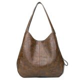 Multiple Compartment Vintage Hand Bag