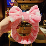 Coral Fleece Soft Bow Headbands - The Next Door Neighbor 