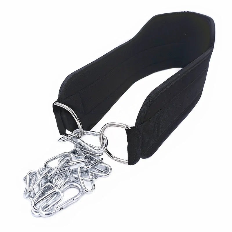 Weight Lifting Belt With Chain