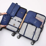 8Pcs/set Large Capacity Travel Organizer - The Next Door Neighbor 