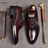 Italian Style Oxford Dress Shoes - The Next Door Neighbor 