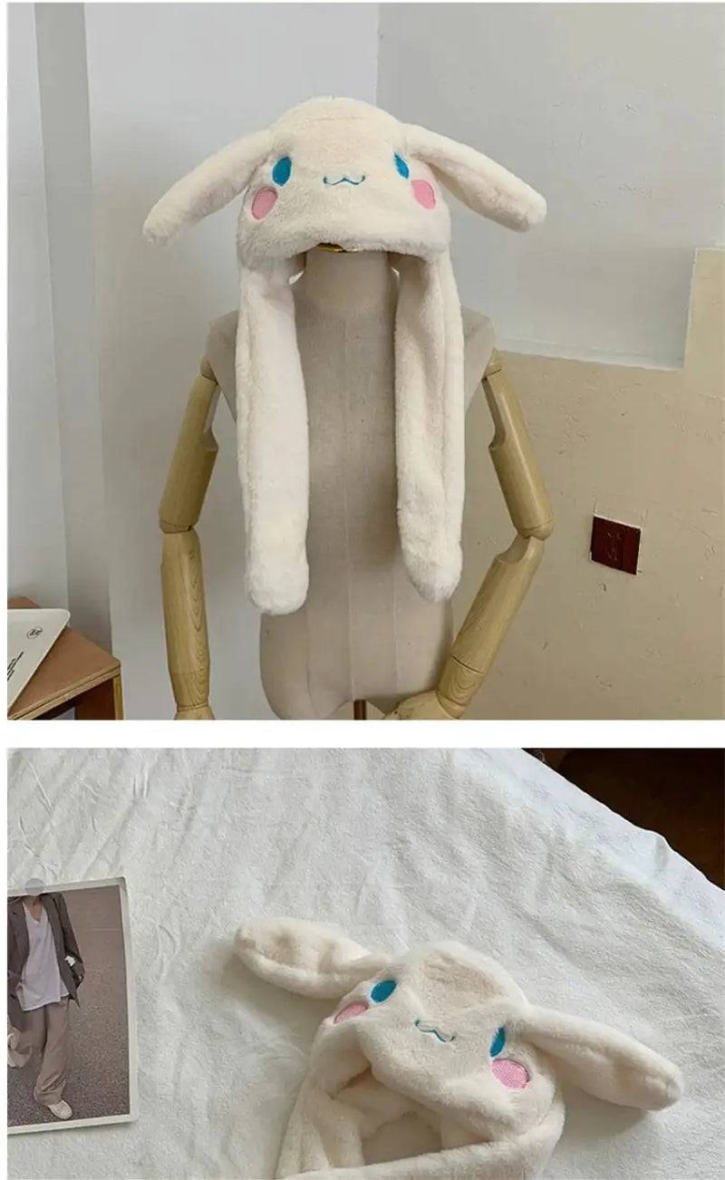 Cute Plush Keep Warm Bunny Hat - The Next Door Neighbor 