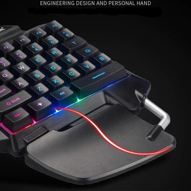 One-Hand Gaming Keyboard - The Next Door Neighbor 