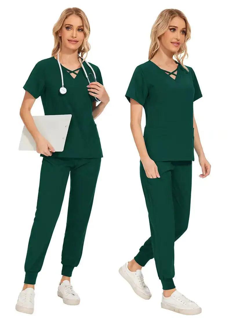 Women Stretch Slim Fit Scrubs