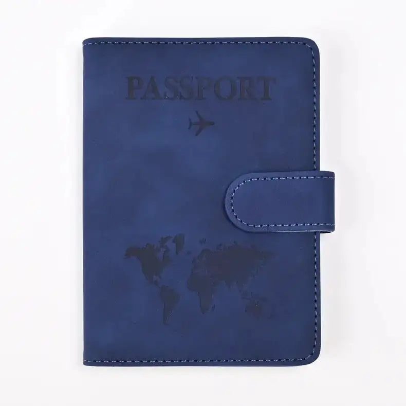 Leather Passport and Card Holder