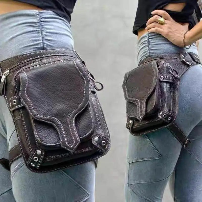 Edgy Pocket Leg Bag - The Next Door Neighbor 