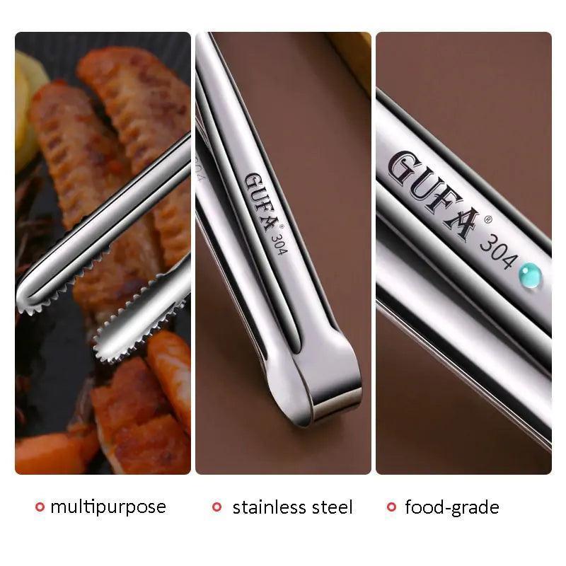 Premium 304 stainless steel Grill Tongs - The Next Door Neighbor 