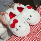 Hello Kitty Sanrio Plush Slippers - The Next Door Neighbor 