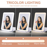 Portable Folding Lighted Mirror