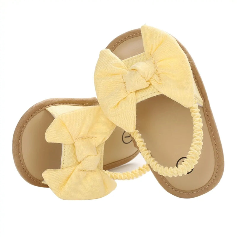 Baby Girls Bow Knot Sandals - The Next Door Neighbor 