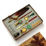 Antique Feather Pen Kit - The Next Door Neighbor 