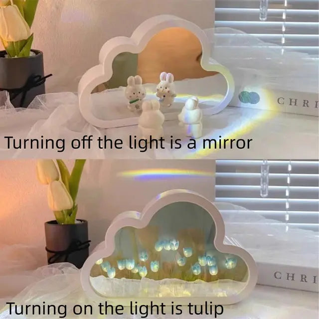 Cloud Tulip LED Night Light