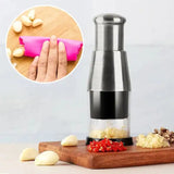 Hand Press Garlic Chopper - The Next Door Neighbor 