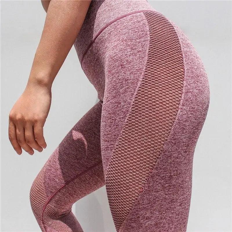 High Waist Tummy Control Workout Leggings - The Next Door Neighbor 