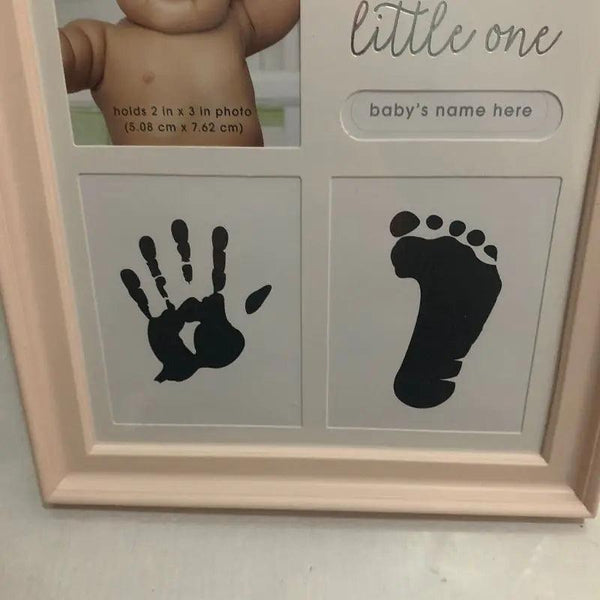 Baby Handprint and Footprint Frame - The Next Door Neighbor 