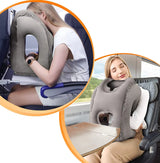 Inflatable Travel Pillow: Compact Comfort - The Next Door Neighbor 