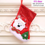 Santa Snowman Christmas Stockings - The Next Door Neighbor 