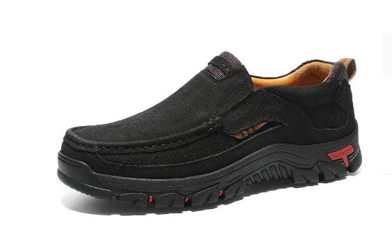 Men's Casual Genuine Leather Slip-on - The Next Door Neighbor 