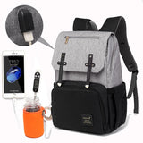 Baby Diaper Bag with USB Port - The Next Door Neighbor 